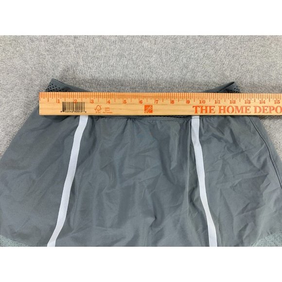 Nike Dri Fit Compression Lined Running Training Skirt (Women's Large) Gray - Picture 7 of 11